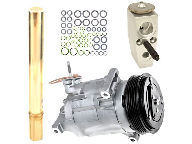 A/C Compressor Kit For 10-11 Chevy GMC Equinox Terrain 2.4L 4 Cyl