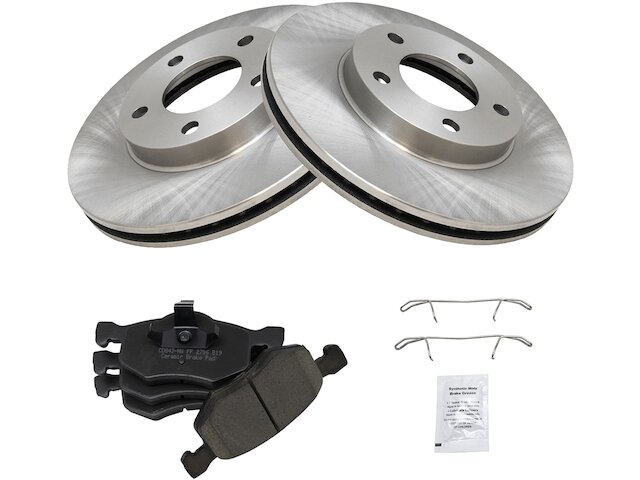 Front Brake Pad and Rotor Kit For Ford Mazda Escape Tribute Mariner ...