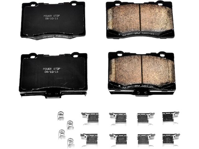 Rear Brake Pad Set For Sienna Highlander RX350 RX450h Mirai Prius V