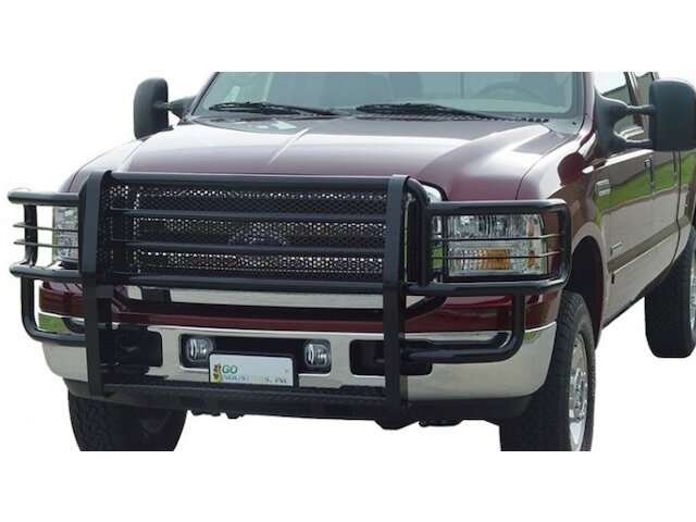 Black Steel Bumper Brush Grille Guard For 99-07 Ford F250-F550 & 00-06 Excursion