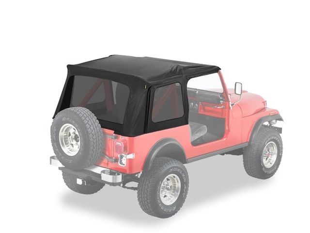 Details About Soft Top For 76 95 Jeep Wrangler Cj7 Base Golden Eagle Renegade Fd18v4