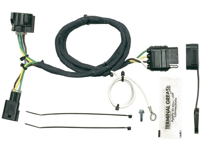 Trailer Wiring Harness For 98-04 Jeep Wrangler TJ Rubicon Sahara SE 2002 Jeep Wrangler Trailer Wiring Harness