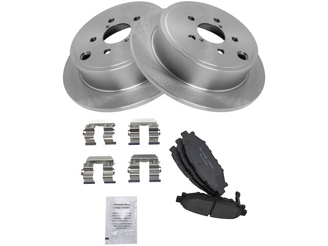 Rear Brake Pad and Rotor Kit For Subaru Forester Impreza Outback Legacy ...